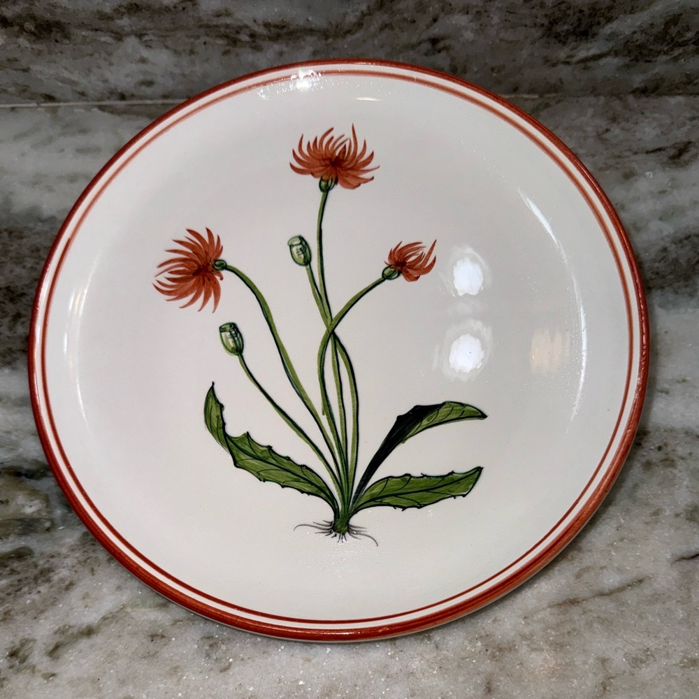 Italian Hand Painted Ceramic Plate